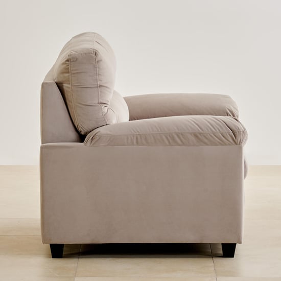 Helios Mojo Velvet 3+2 Seater Sofa Set - Greige