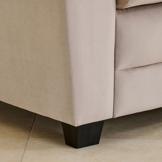 Helios Mojo Velvet 3+2 Seater Sofa Set - Greige