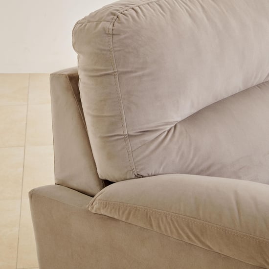 Helios Mojo Velvet 3+2 Seater Sofa Set - Greige