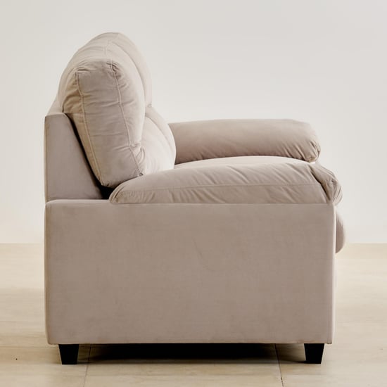 Helios Mojo Velvet 3+2 Seater Sofa Set - Greige