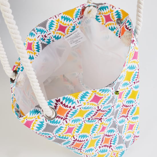 Minerals Abstract Printed Reusable Tote Bag - 38x50cm