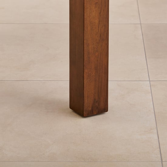 Hercules Solid Wood 6-Seater Dining Table - Brown