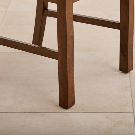 Hercules Set of 2 Fabric Dining Chairs - Brown