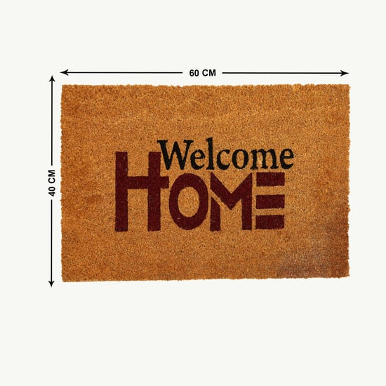 Stencila Home Coir Printed Doormat - 40x60cm