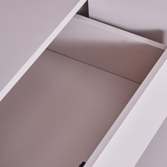 Vegas 4-Door Wardrobe with Mirror and Drawers - Grey