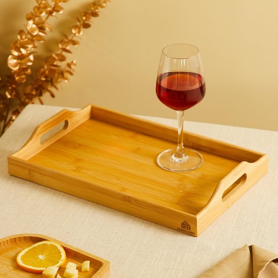 Spinel Bamboo Serving Tray - 35x23x5.5cm