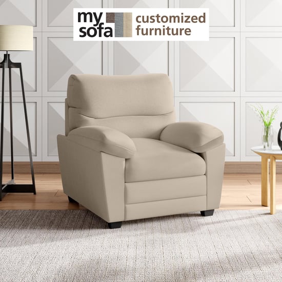 Mojo Chenille 1-Seater Sofa - Customized Furniture