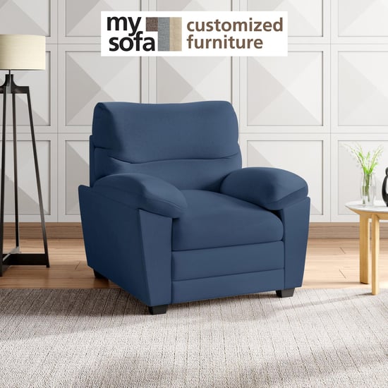 Mojo Chenille 1-Seater Sofa - Customized Furniture