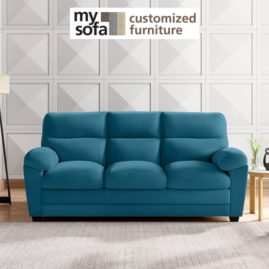 Mojo Velvet 3-Seater Sofa - Customized Furniture