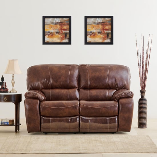 Harvey Nappa 2-Seater Recliner - Brown