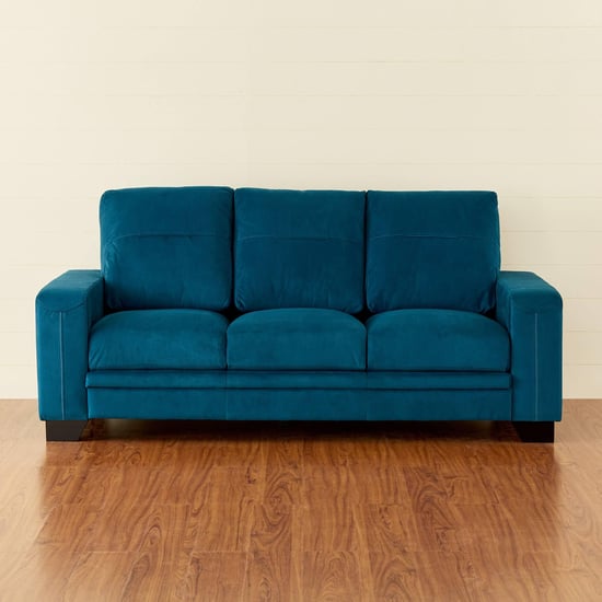 Quebec Velvet 3+2+1 Seater Sofa - Teal