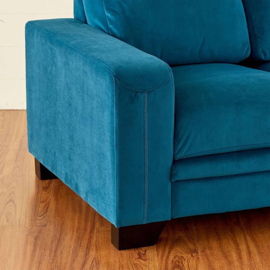 Quebec Velvet 3+2+1 Seater Sofa - Teal