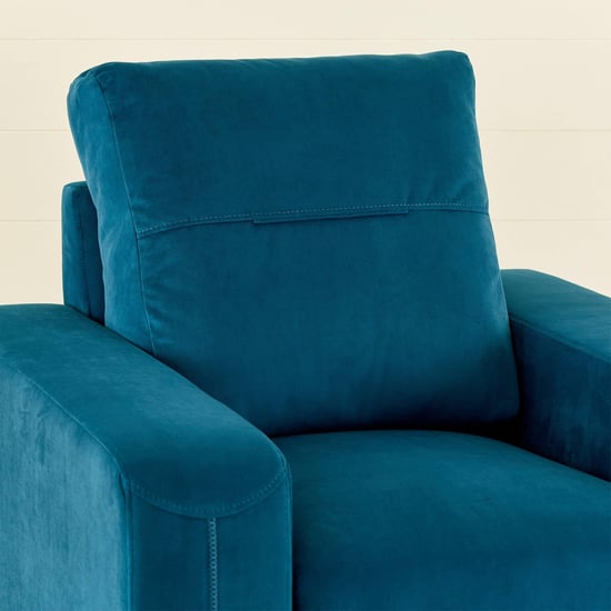 Quebec Velvet 3+2+1 Seater Sofa - Teal