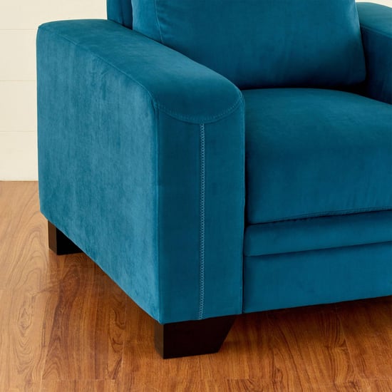 Quebec Velvet 3+2+1 Seater Sofa - Teal