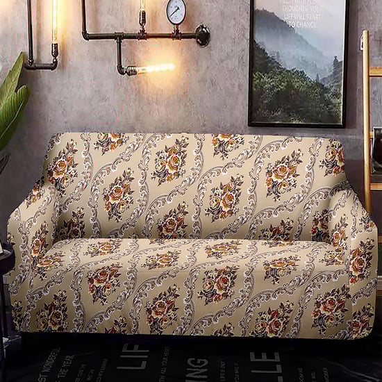 Helios Morgan Digital Printed 2-Seater Sofa Cover