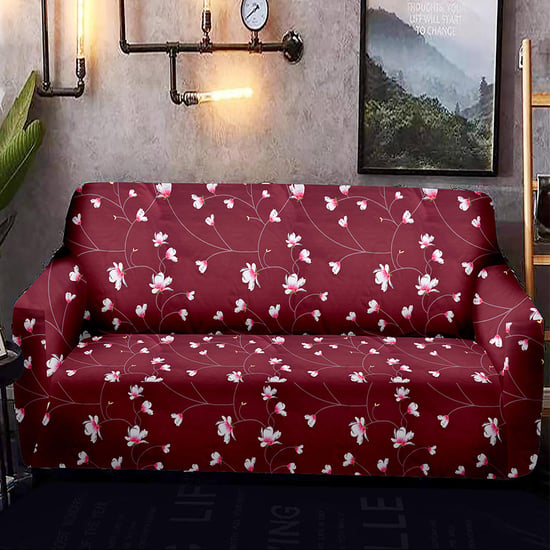 Helios Morgan Digital Printed 3-Seater Sofa Cover