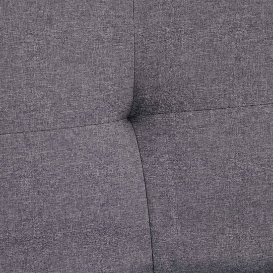 Claudia Fabric 3-Seater Sofa Bed - Grey