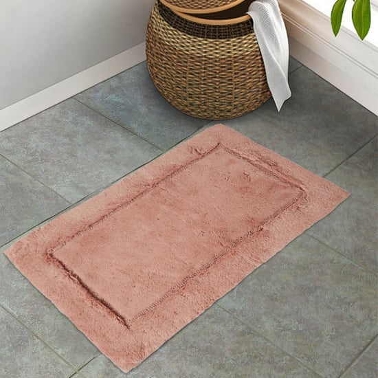 SPACES Hygro Cotton Bathmat, Coral - 80x50cm