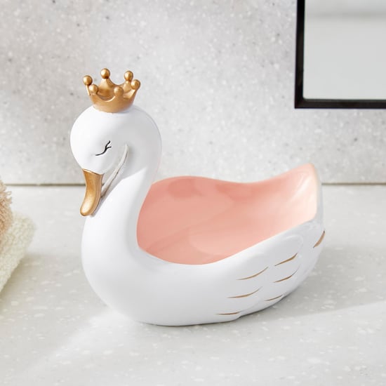 Slate Swan Kids Polyresin Soap Dish