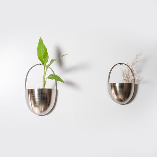 VEDAS Saira Set of 2 Metal Wall Planters