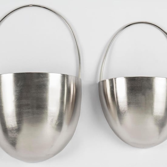 VEDAS Saira Set of 2 Metal Wall Planters