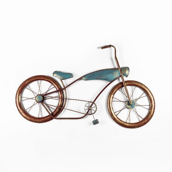 VEDAS Metal Young Bike Wall Art
