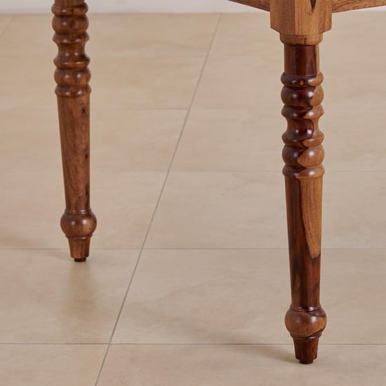 Kian Sheesham Wood 6-Seater Dining Table - Brown