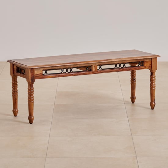 Kian Sheesham Wood Dining Bench - Brown