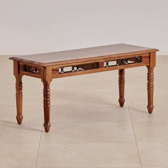 Kian Sheesham Wood Dining Bench - Brown