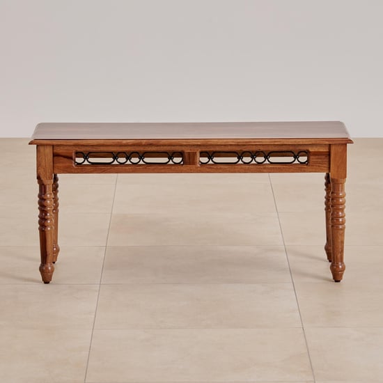 Kian Sheesham Wood Dining Bench - Brown