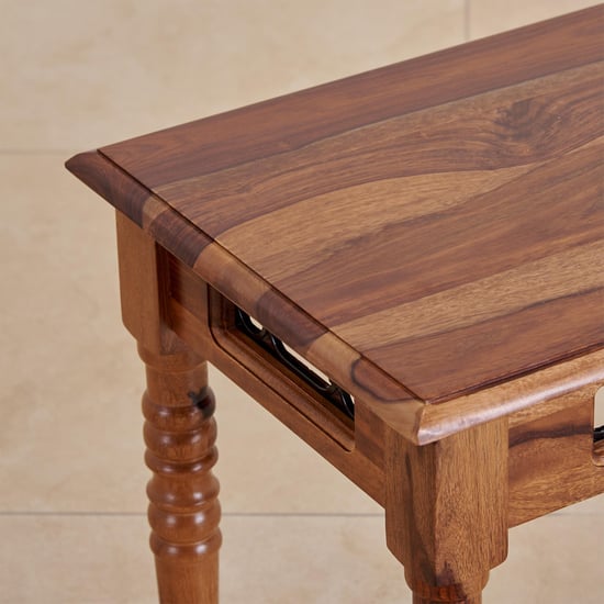 Kian Sheesham Wood Dining Bench - Brown