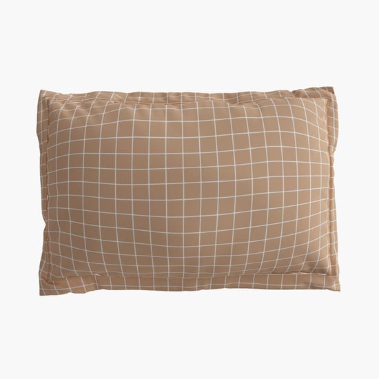 Colour Refresh Set of 2 Checked Pillow Covers - 45x70cm