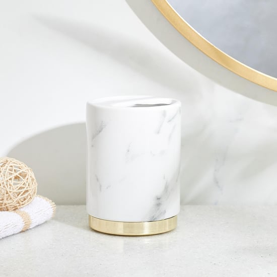 Aubree Dapple Ceramic Tooth Brush Holder