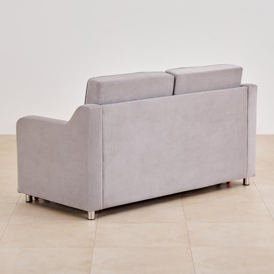Frodo Fabric 3-Seater Sofa Bed - Grey