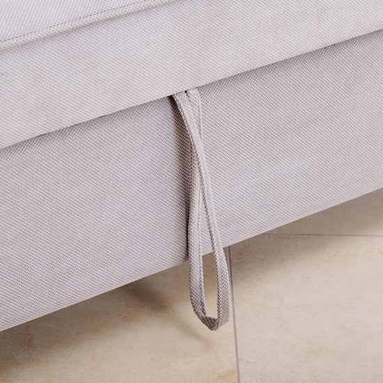 Frodo Fabric 3-Seater Sofa Bed - Grey