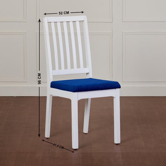 Santorini Set of 2 Solid Wood Dining Chairs