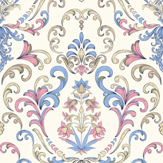 Grandeur Cotton 300TC Printed 3Pcs Super King Bedsheet Set