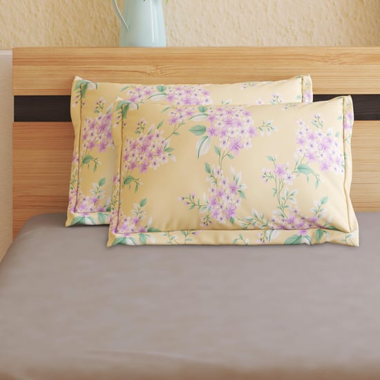 Grandeur Set of 2 Printed Pillow Covers - 45x70cm