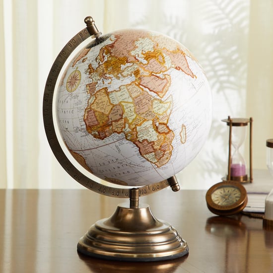 Corsica Cronus Metal Decorative Globe 