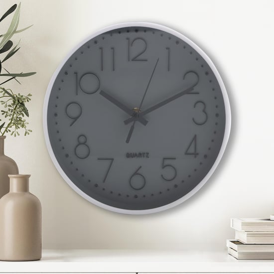 Missle Glass Wall Clock - 20cm