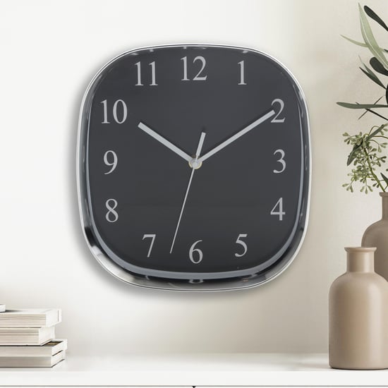 Missle Glass Wall Clock - 23x23cm