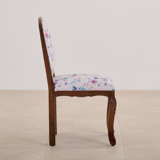 Victoria Marble Top 6-Seater Dining Set with Chairs - Beige