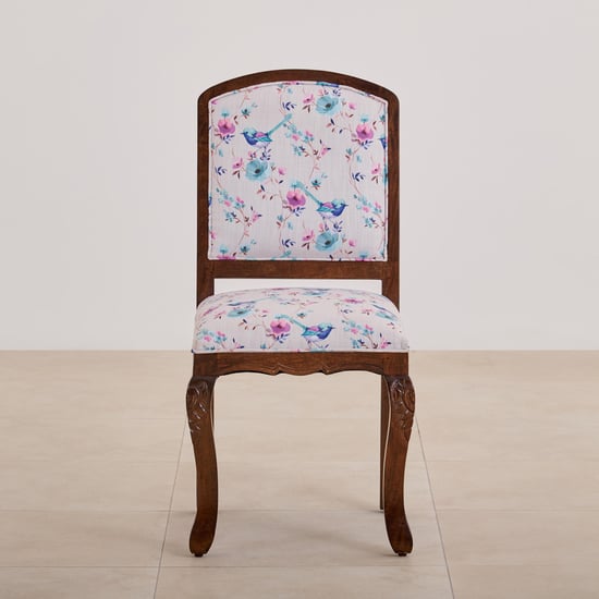 Victoria Marble Top 6-Seater Dining Set with Chairs - Beige