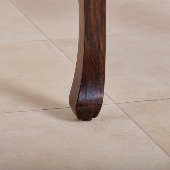 Victoria Marble Top 6-Seater Dining Set with Chairs - Beige