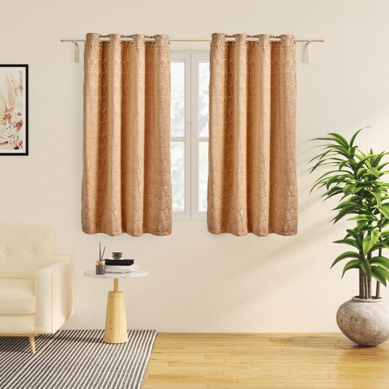 Calamus Jacquard Room Darkening Window Curtain