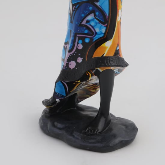 Corsica Kadence Polyresin African Woman with Doumbek Figurine