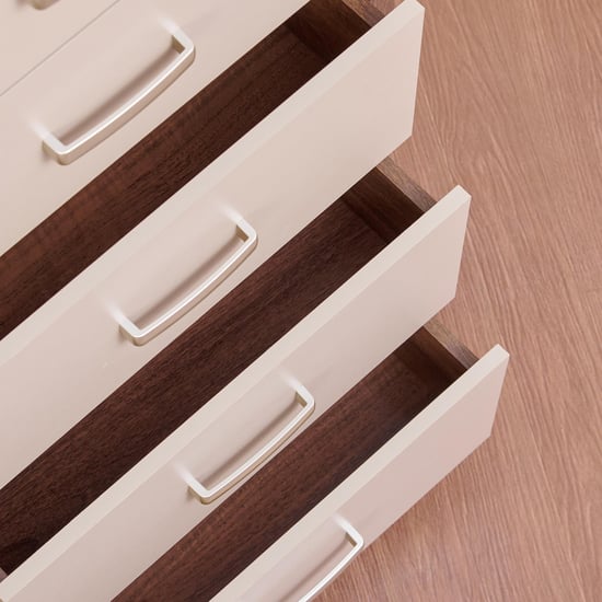 Leon Chest of 5 Drawers - Brown