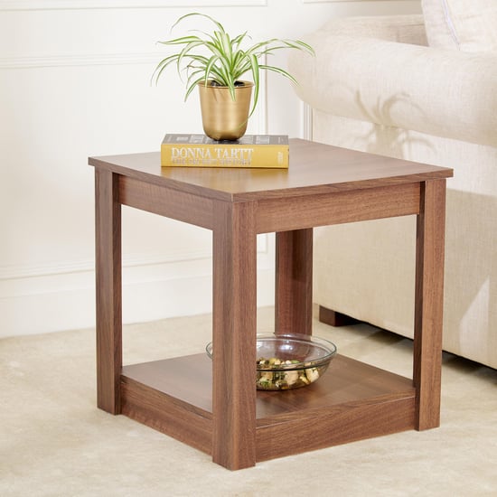 Leon End Table - Brown