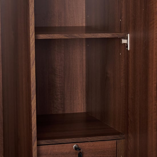 Leon 2-Door Wardrobe - Brown