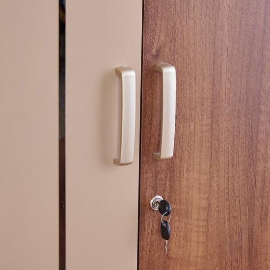 Leon 2-Door Wardrobe - Brown